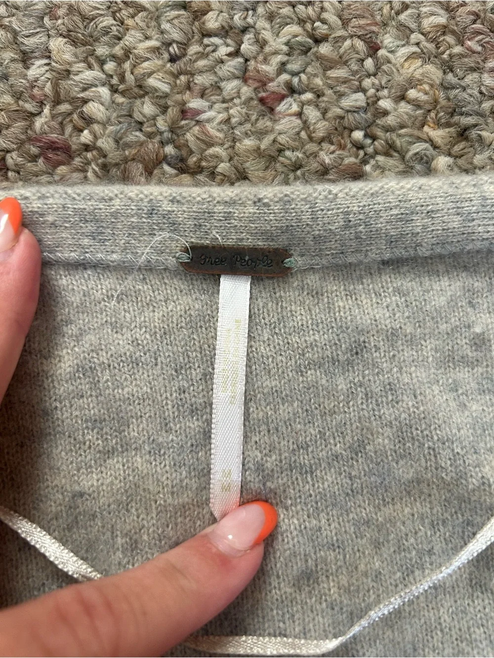 Free People Harmony Cashmere V-Neck Sweater